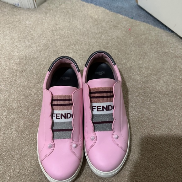 Fendi pink rockoclick sneakers - Picture 8 of 8